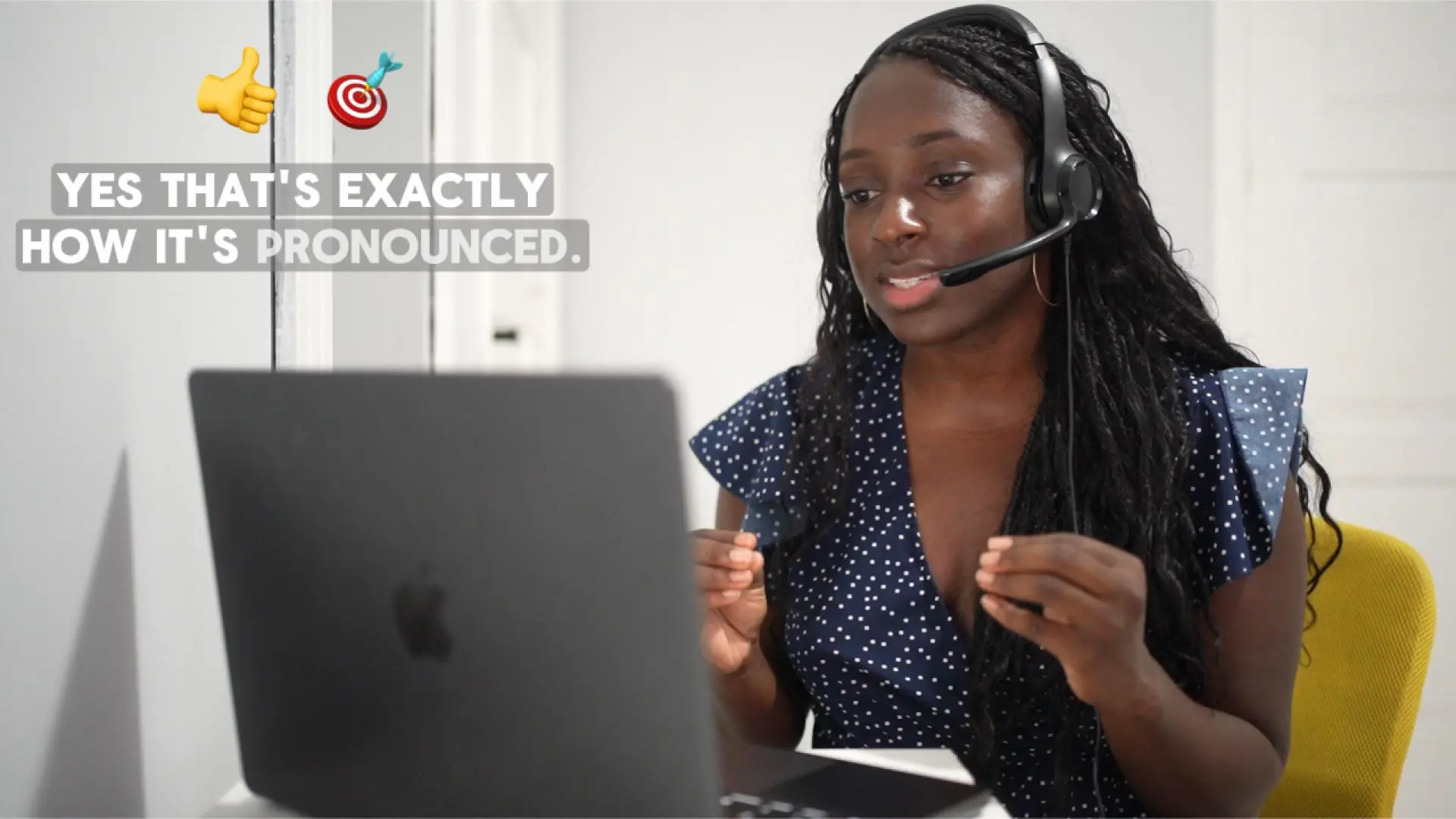 Online English speaking club session